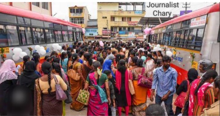 ‘మహాలక్ష్మి’ఎఫెక్ట్‌తో 40 శాతం పెరిగిన ప్రయాణికులు