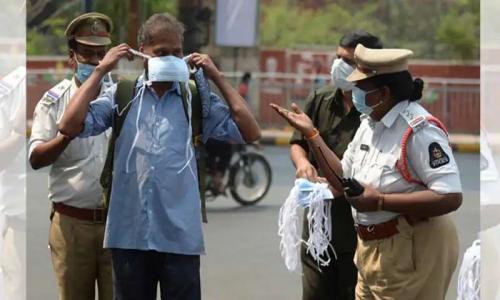 రాష్ట్రంలో కరోనా కేసులు మాస్క్ లేకపోతే ఫైన్