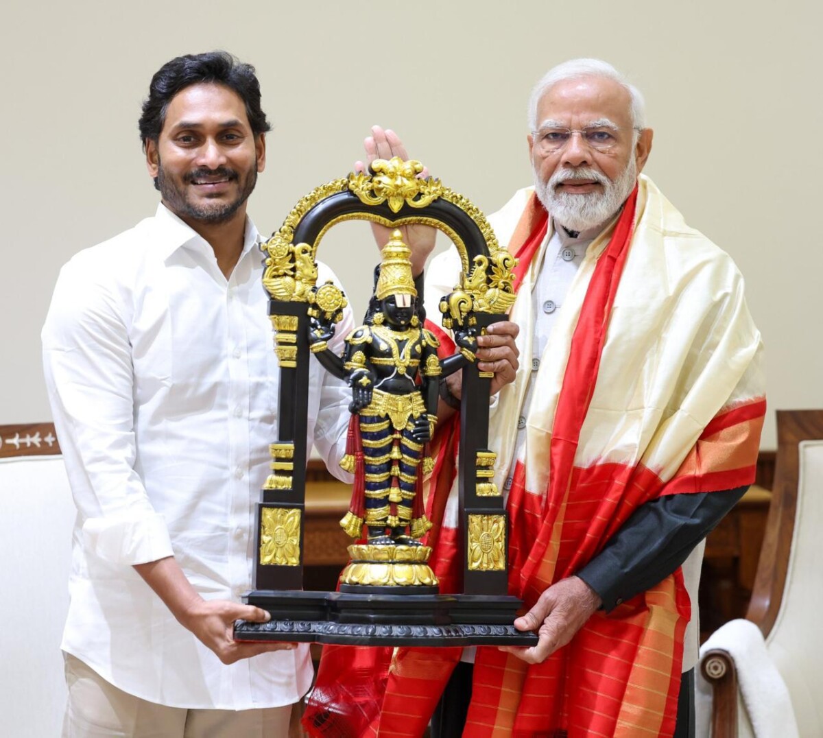 పార్లమెంటులోని ప్రధానమంత్రి కార్యాలయంలో ప్రధాని శ్రీ నరేంద్రమోదీతో సమావేశమైన ముఖ్యమంత్రి శ్రీ వైయస్‌.జగన్‌