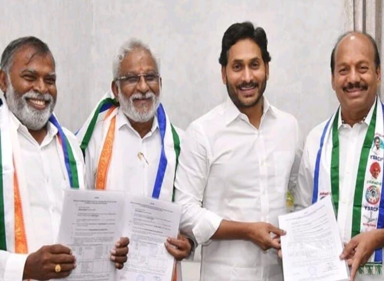 వైసీపీ రాజ్యసభ అభ్యర్థుల ఎన్నిక ఏకగ్రీవమే