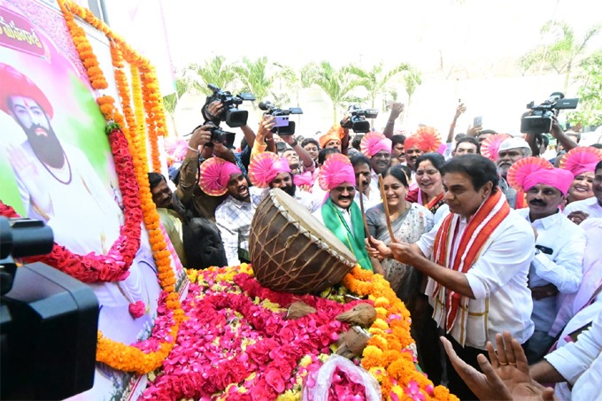 తెలంగాణ భవన్‌లో ఘనంగా సేవాలాల్ మహారాజ్ జయంతి వేడుకలు