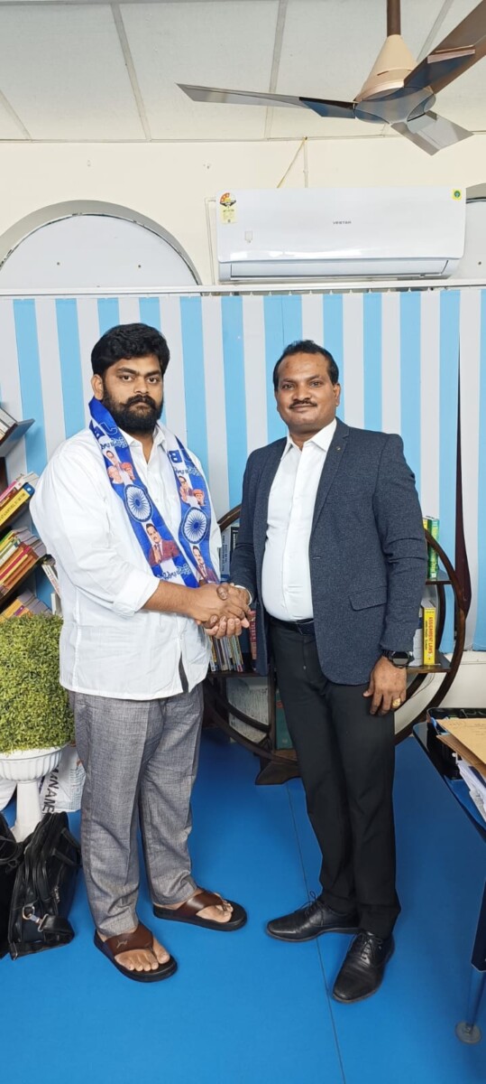 ఈ రోజు జై భీమ్ రావ్ భారత్ పార్టీలో చేరిన దస్తగిరి