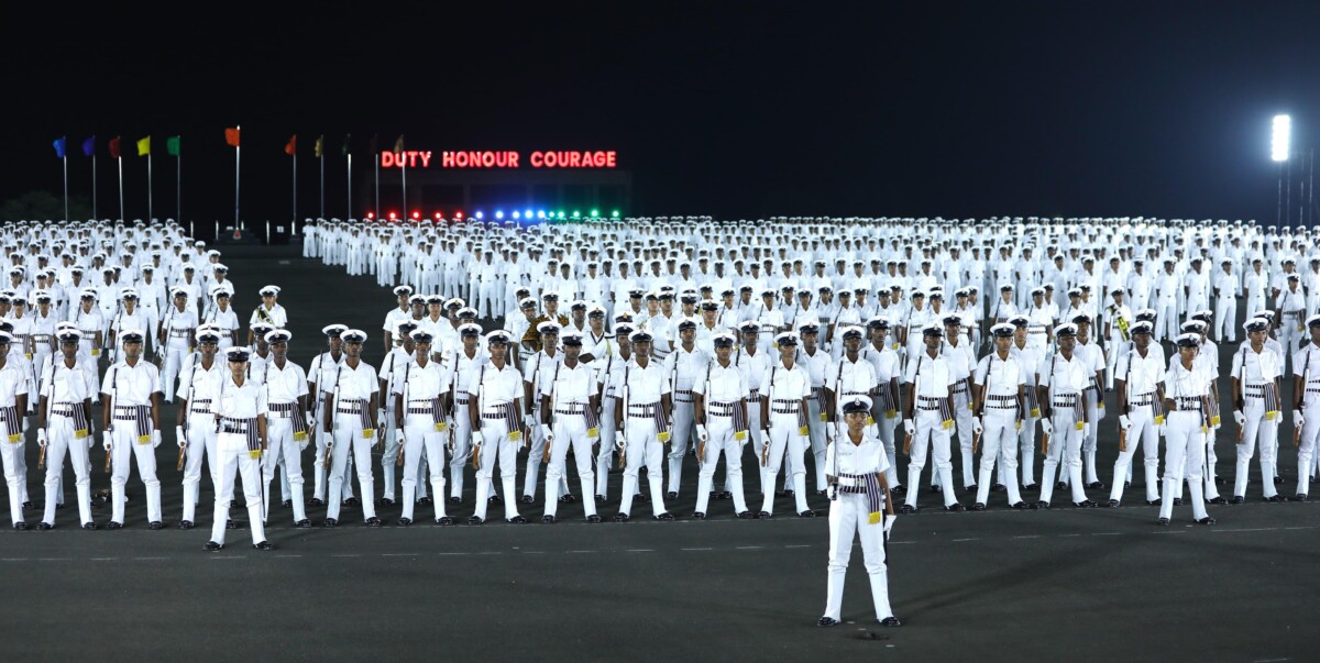 The Passing Out Parade marked the culmination of 16 weeks of ab-initio training