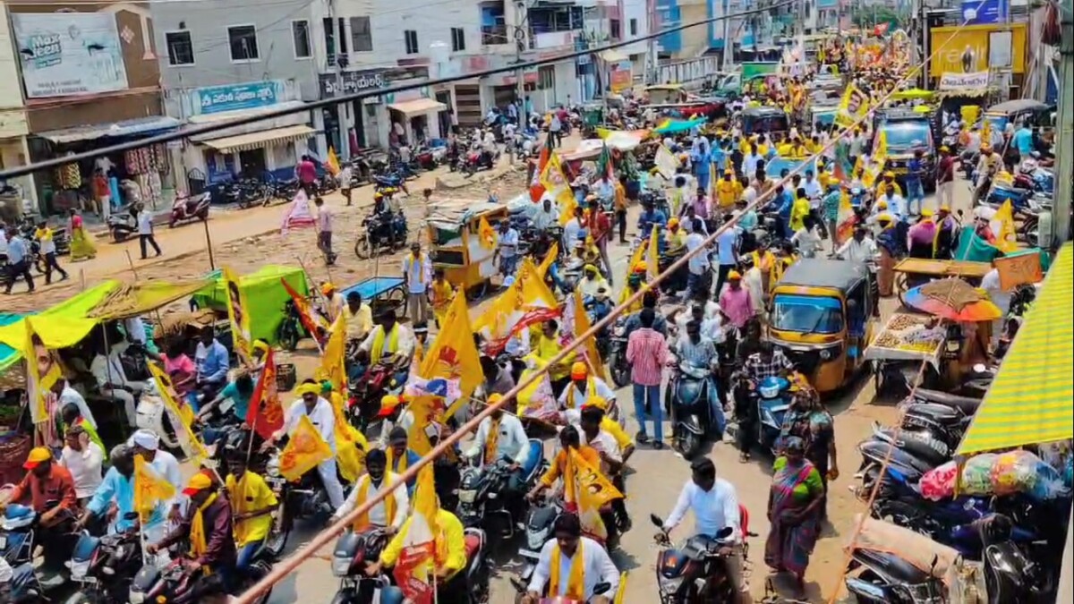 మంగళగిరిలో ప్రారంభమైన నారా లోకేష్ జైత్రయాత్ర