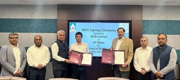 SJVN partners with IIT Patna to improve Tunneling Project Performance using Advanced Geological Models