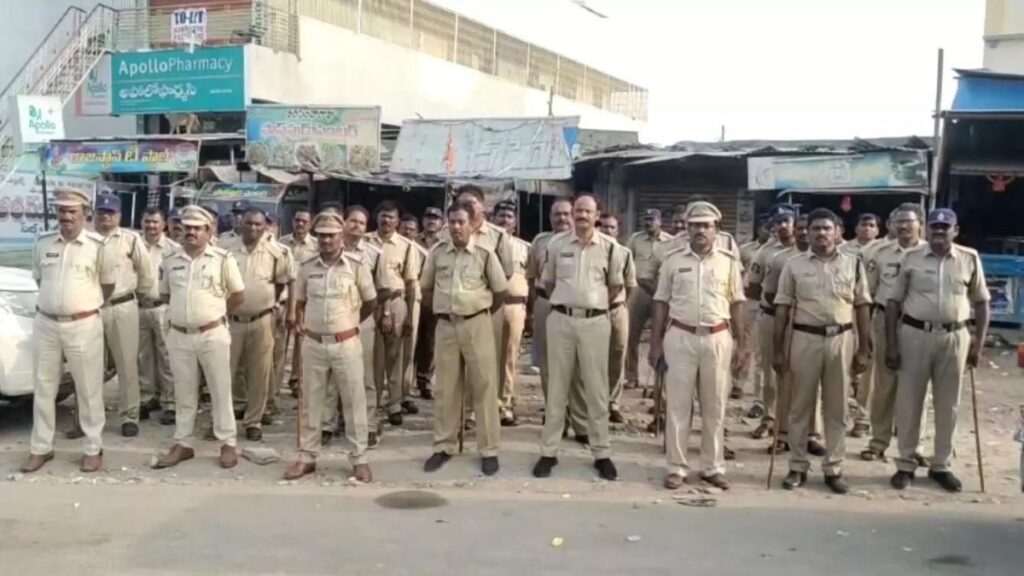 Tadipatri, Palnadu riots under control - Chandragiri under the surveillance of forces