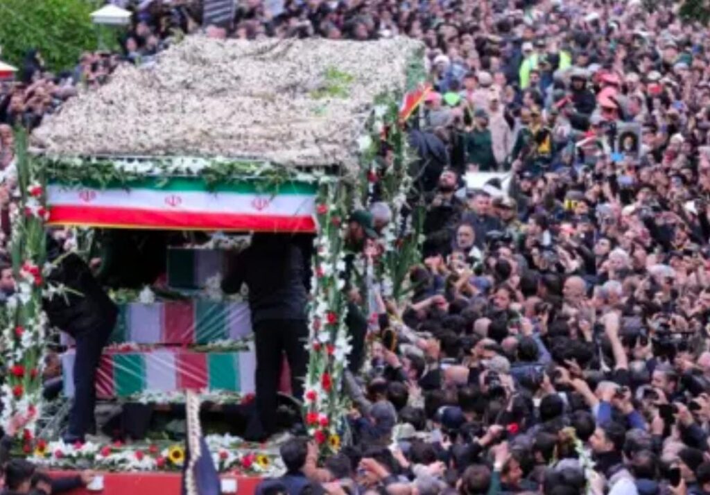 The funeral of Iranian President Ibrahim Raisi has concluded