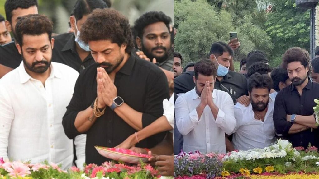 Tarak Kalyan Ram paid tribute to NTR on his 101st birth anniversary