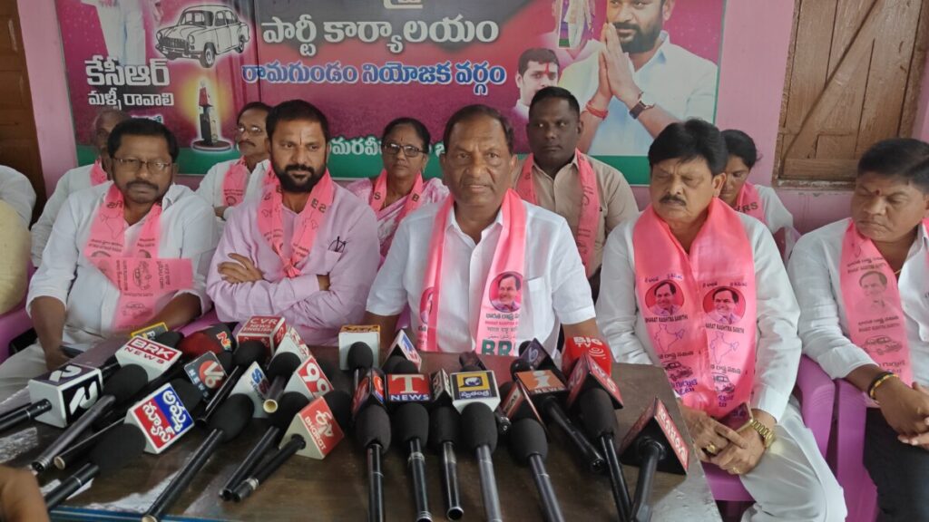 Former Minister Koppula of BRS Party, a party formed for the achievement of Telangana state