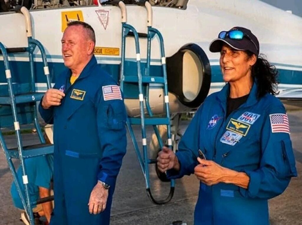 Today is Sunita Williams' space flight