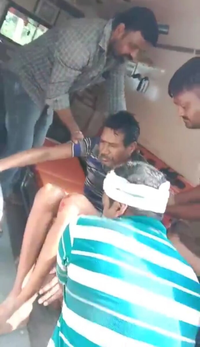 Geetha Worker Injured : తాటి చెట్టు పై నుండి పడి గీతా కార్మికుడుకి గాయాలు