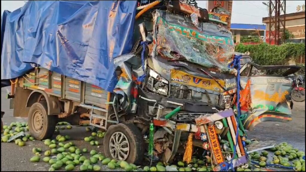 Fatal road accident near RK Petrol Bunk on Kovuru National Highway