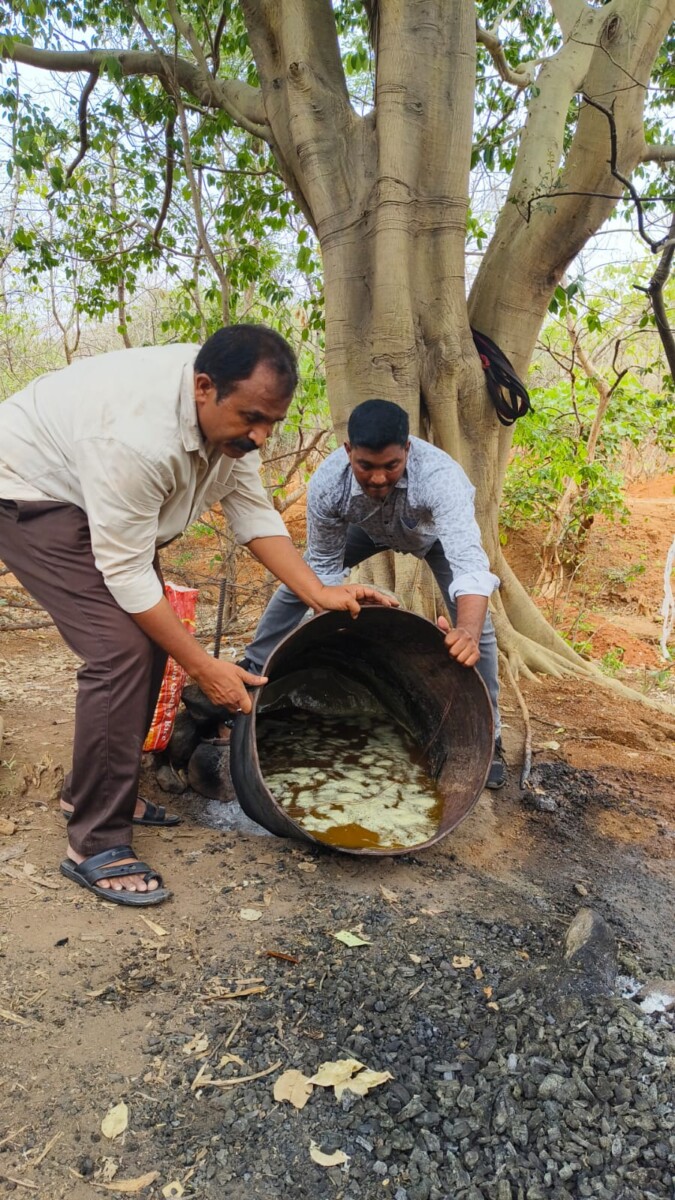 బేగంపేట్ శివారులో గుడుంబా తయారు