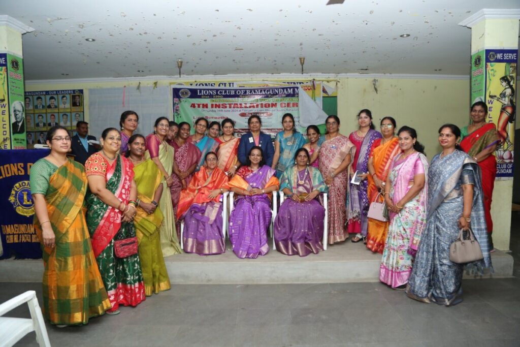 Lions Club Ramagundam Maguva Fourth Installation Ceremony