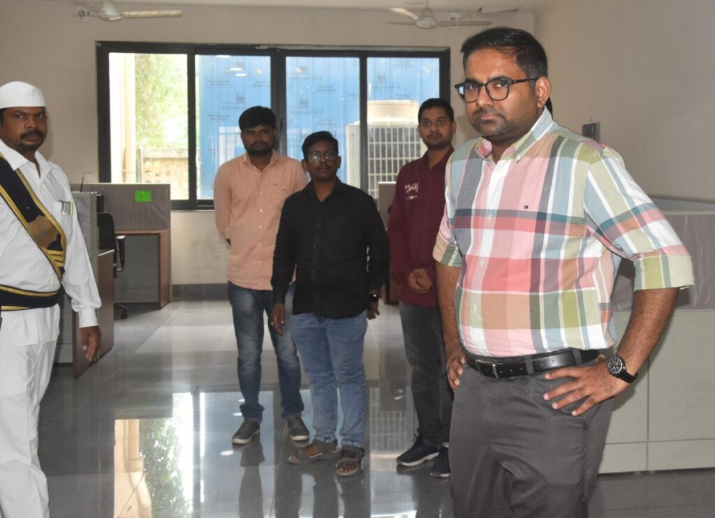 District Collector Koya Harsha made a surprise inspection of the government offices