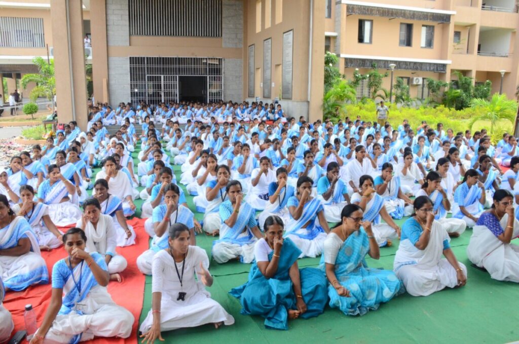 International Yoga Day in the Collector's Office