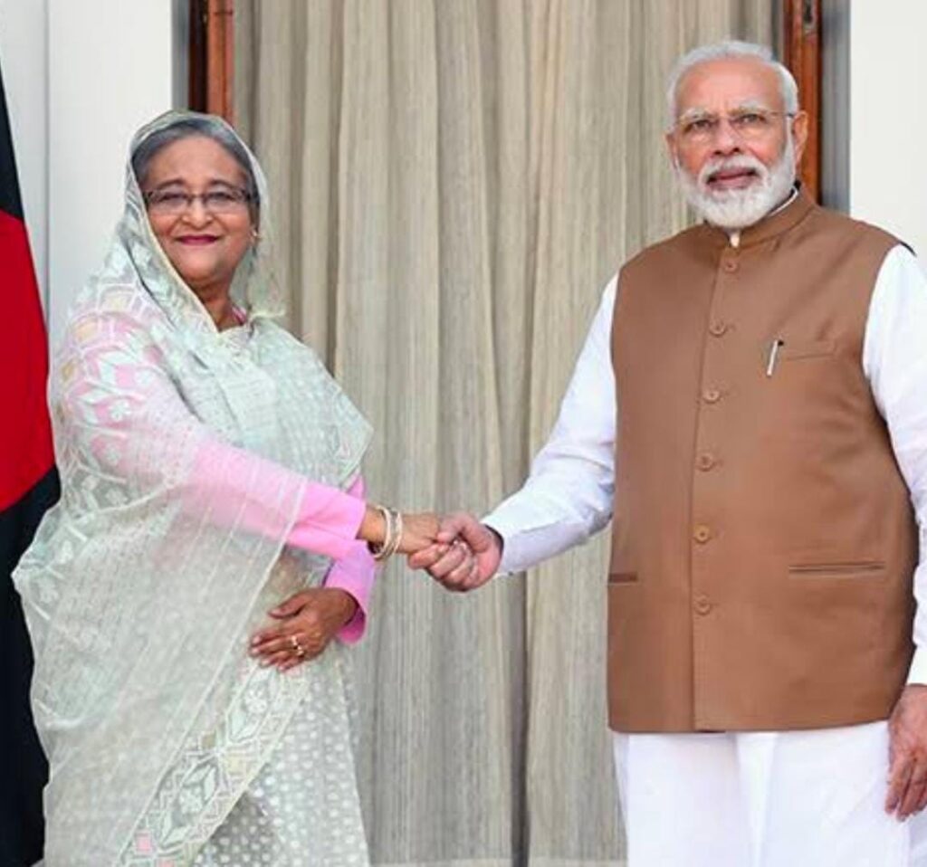 Bangladesh Prime Minister met Prime Minister Narendra Modi today