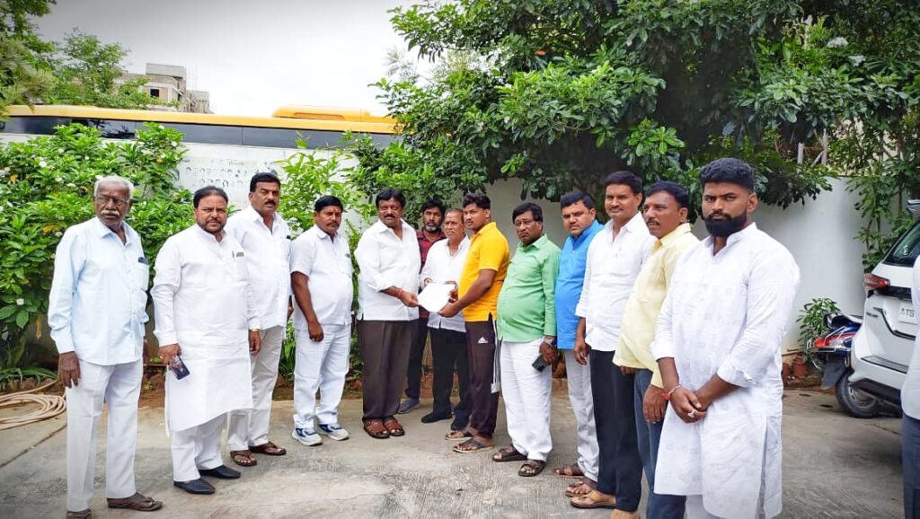 Congress party in-charge Kolan Hanmant Reddy stands by the people of Qutbullapur constituency