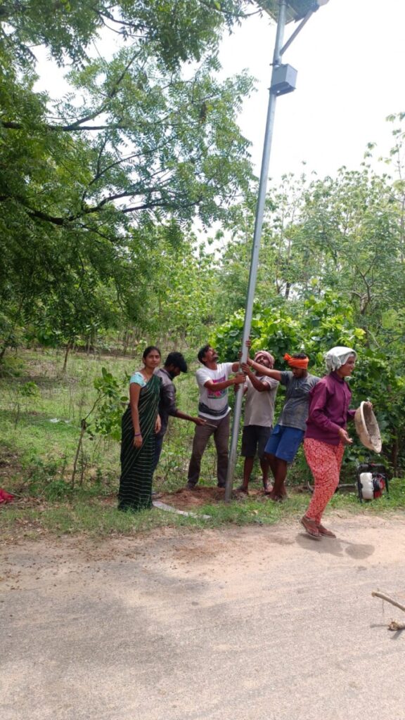 Thanks to Arjeevan GM for sanctioning solar lights