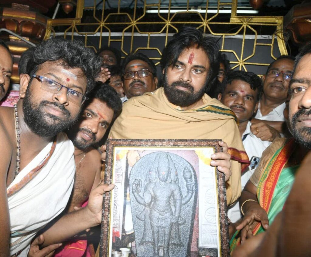 Deputy Chief Minister Pawan Kalyan visited Sri Puruhutika Ammavari