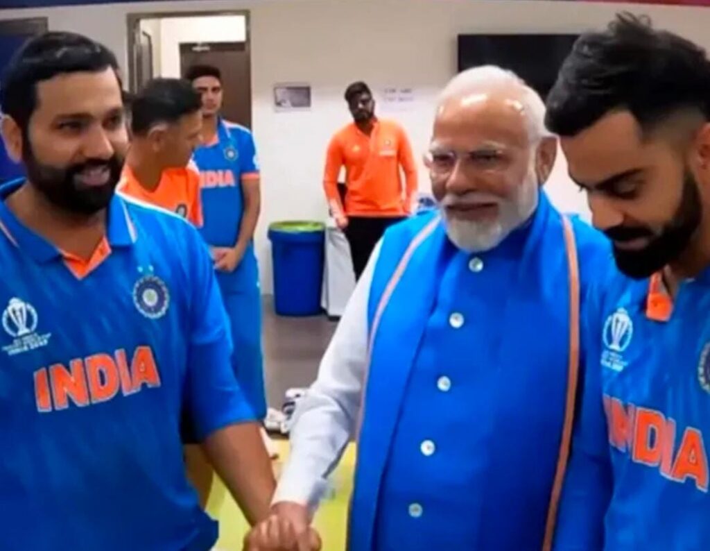 Indian cricketers who met PM Modi