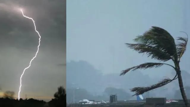 Rains With Thunder : నేడు ఈ జిల్లాల్లో పిడుగులతో వర్షాలు