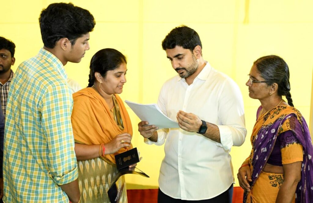 On the 15th day Nara Lokesh's “Prajadarbar” was flooded with pleas