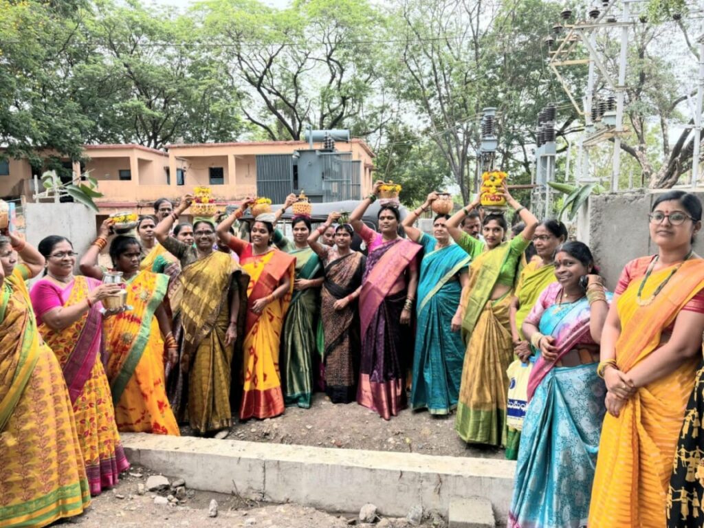 Women offered special puja to Gangamma's mother