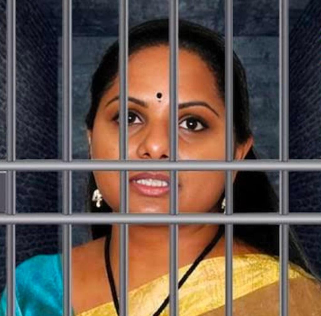 mlc kavitha shifted to hospital