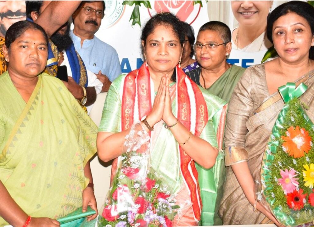 Nerella Sharada as Telangana Women Commission Chairman