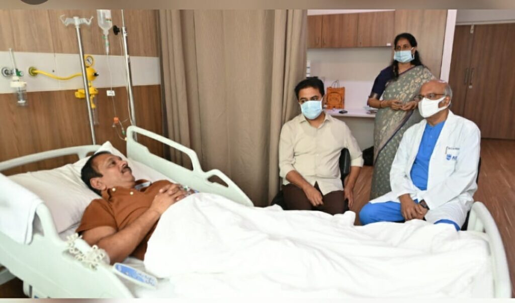 BRS MLA Sudhir Reddy is ill
