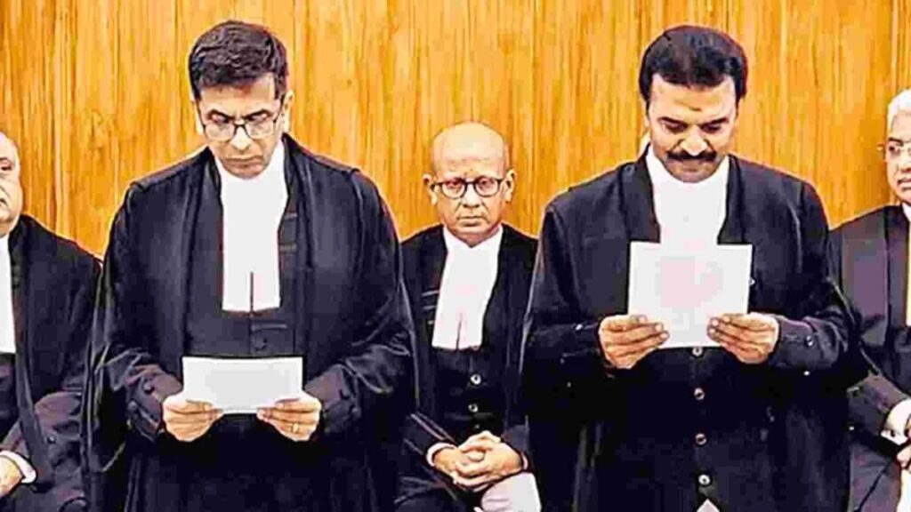 Justice N. Kotishwar Singh and Justice R. Mahadevan are the judges of the Supreme Court.
