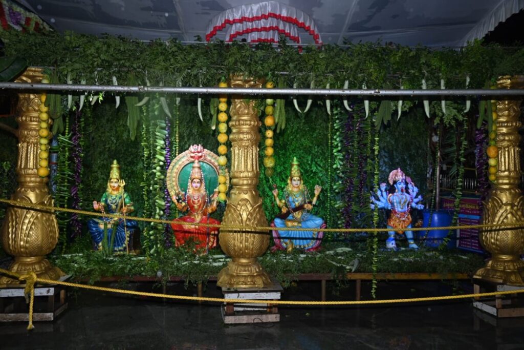 Shri Ammavari Sakambari Devi Utsavsam begins on Indrakiladri..