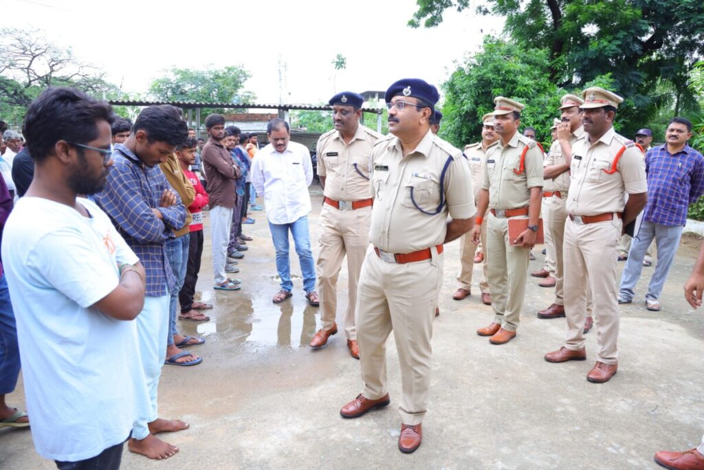 Counseling for those involved in cases of transportation and sale of ganja in Manchiryala district