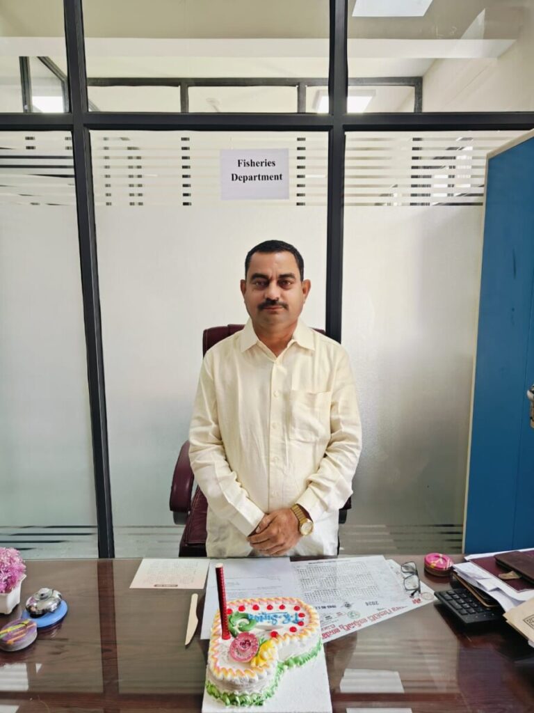 District Fisheries Officer, CBI, Rupendra Singh