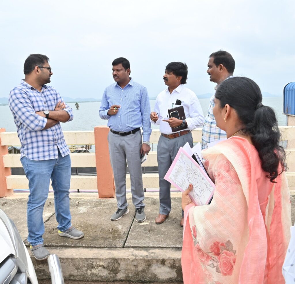 17.81 tmcs water storage in Ellampalli project at a constant level…..District Collector Koya Harsha