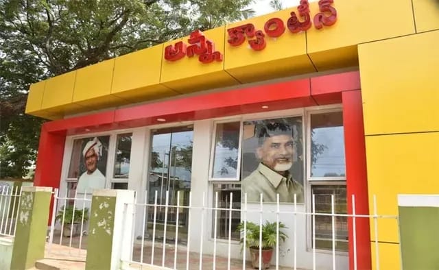 Anna Canteens : పంద్రాగస్టున 100 అన్న క్యాంటీన్లు ప్రారంభం