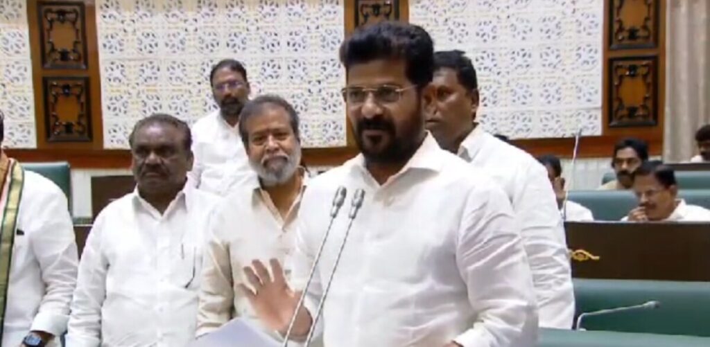 Chief Minister Revanth Reddy in the Assembly in the wake of the Supreme Court verdict on classification
