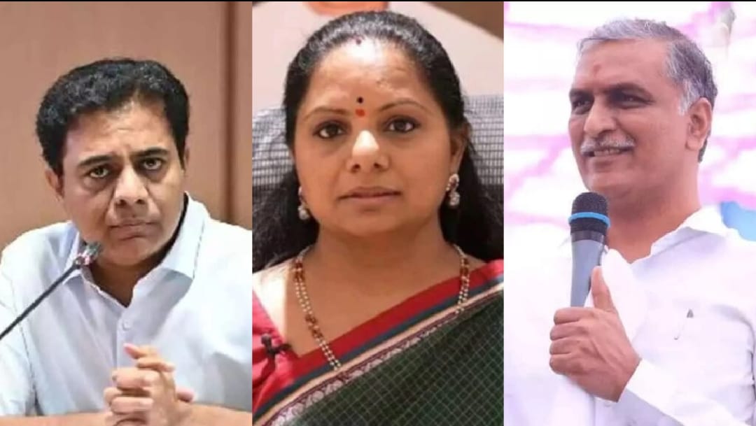 Kavitha : నేడు కవితను కలవనున్న కేటీఆర్, హరీష్ రావు