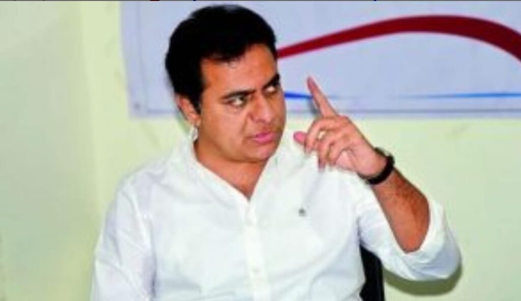 KTR warns those who are making baseless propaganda about BRS party