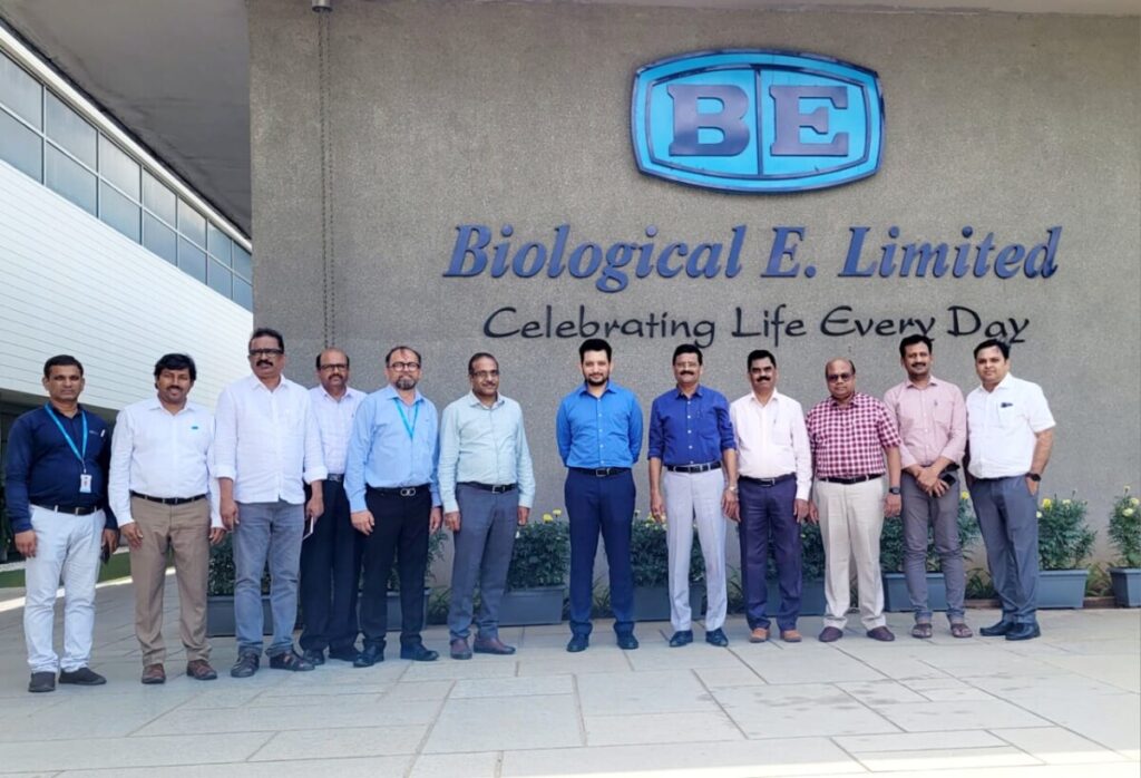 Medchal District Collector Gautham visited Bharat Biotech and Biological Nee