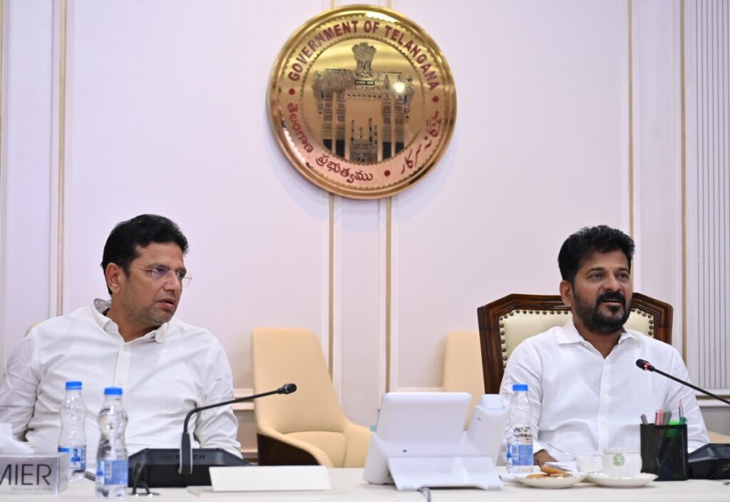 Chief Minister Revanth Reddy reviewed the development of Green Pharma City in Muchcherlo with officials