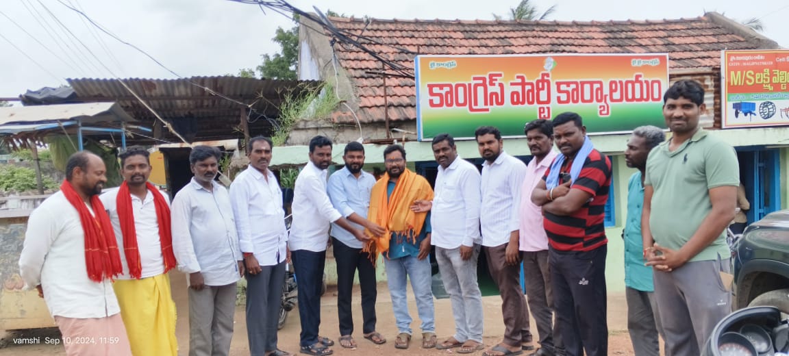 చొప్పదండి ముదిరాజ్ యూత్ అధ్యక్షుడుగా చీకట్ల గంగరాజు