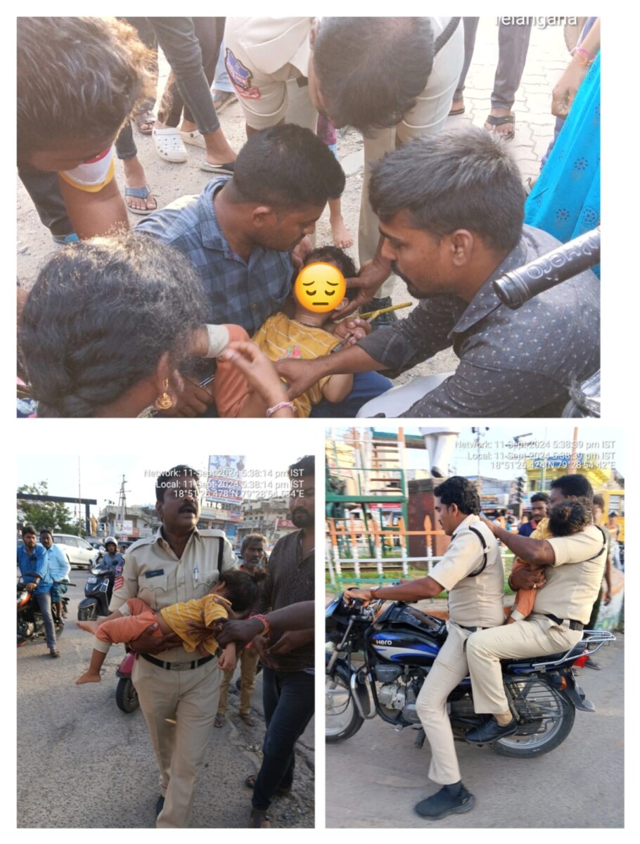 Police : పోలీస్ ఉన్నది పబ్లిక్ కోసం అని చూపెట్టిన పోలీస్