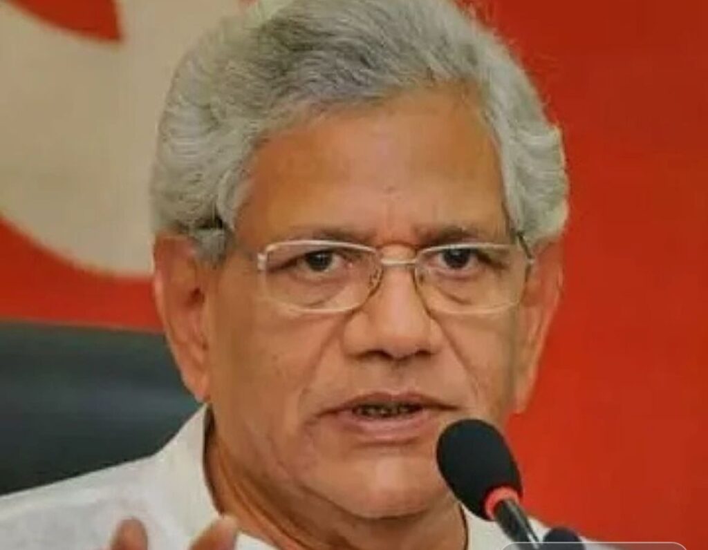 CPM General Secretary Sitaram Yechury (72) passed away