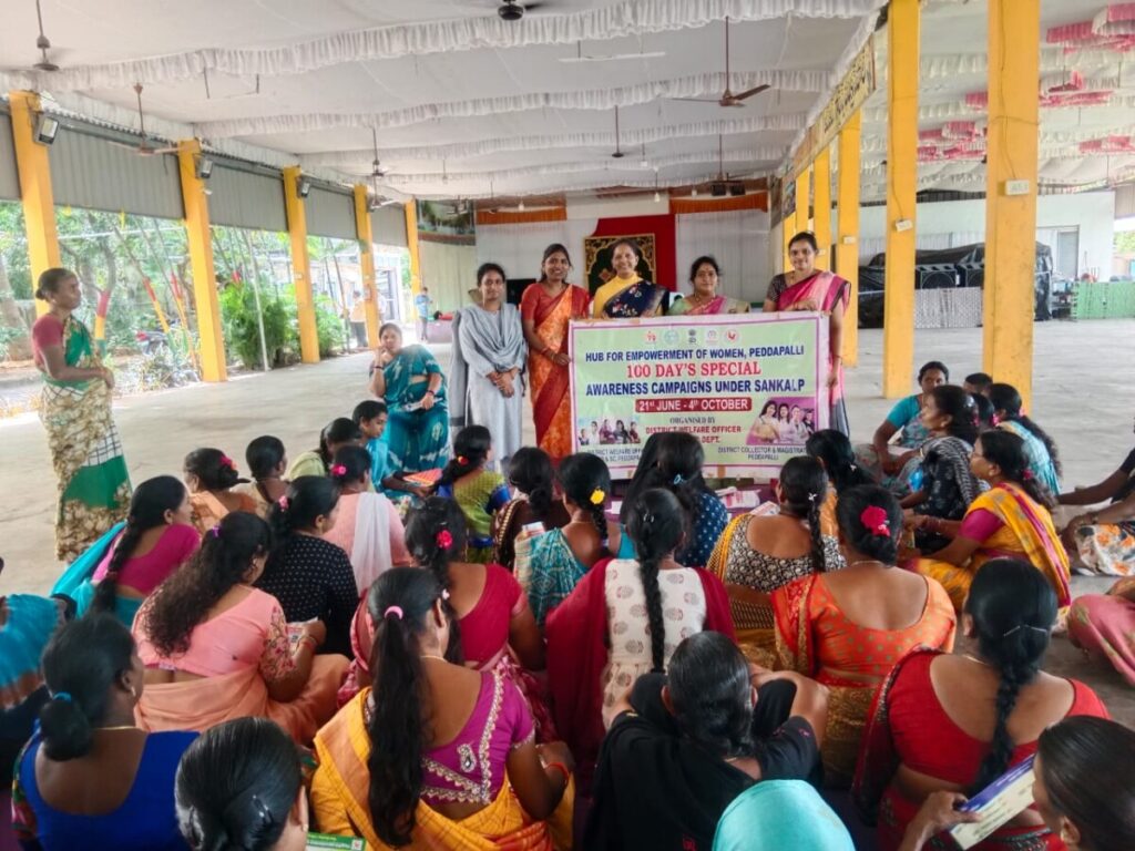 Providing awareness on women's laws