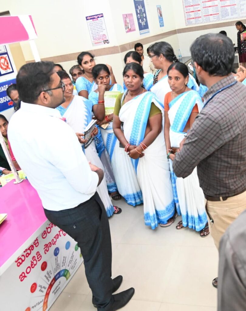 Better facilities for pregnant women in the hospital....District Collector Koya Harsha