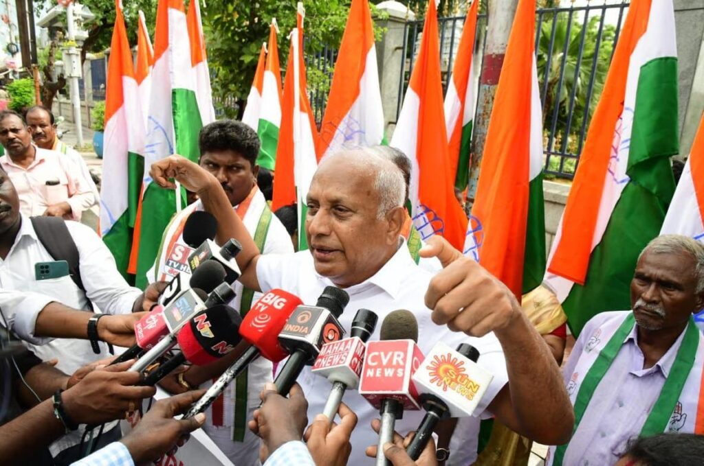 A regional party used the Tirumala laddu for their financial interests.