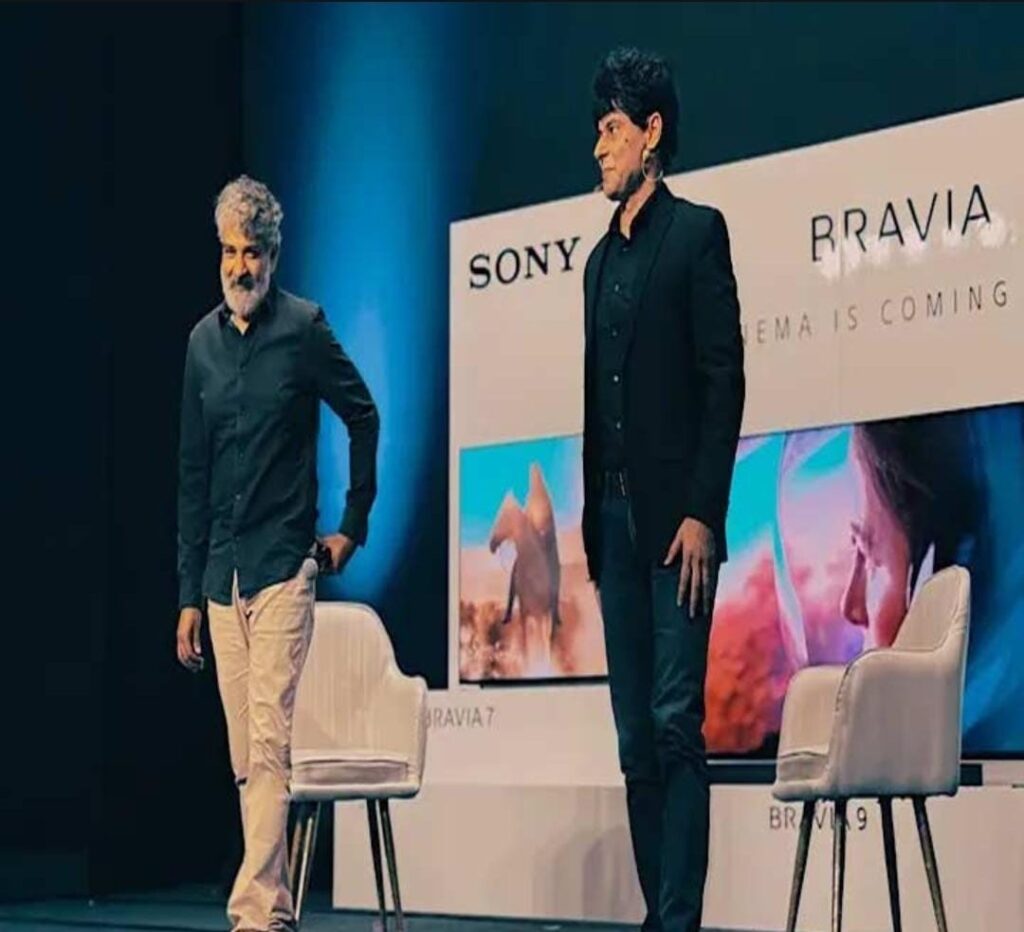 Rajamouli as brand ambassador of Sony