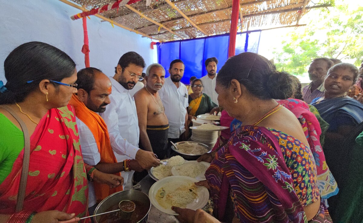 Annadana Kautam Babu’s services : పేద ప్రజలకు సేవ చేస్తే భగవంతుని చేసినట్లు